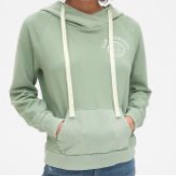 GAP hoodie -sage color- women's size M San Francisco - Picture 3 of 6